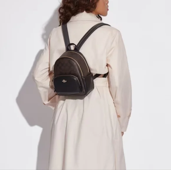Coach | Bags | New Mini Court Backpack In Signature Canvas  display picture 2
